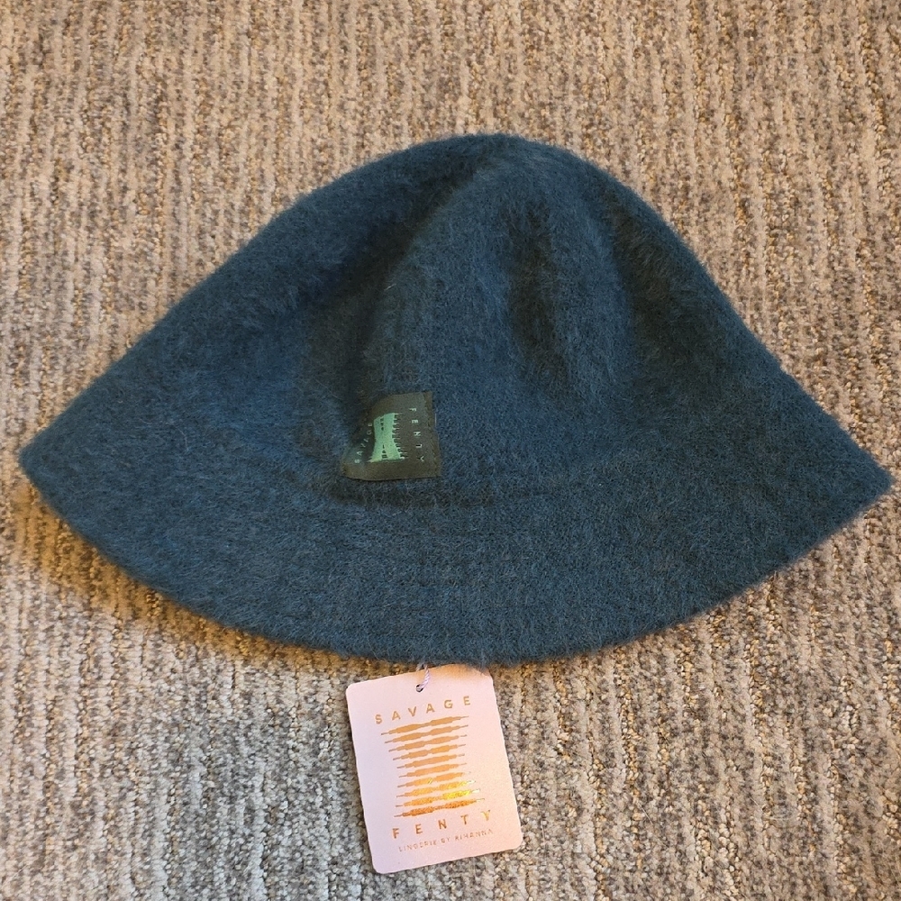 Savage X Fenty Blue Bucket Hat Classic Design